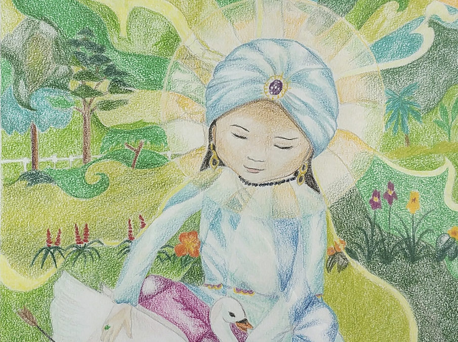 Prince Siddhartha and the Swan